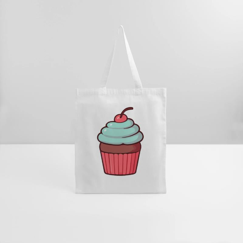 Whimsical Cherry Cupcake Design