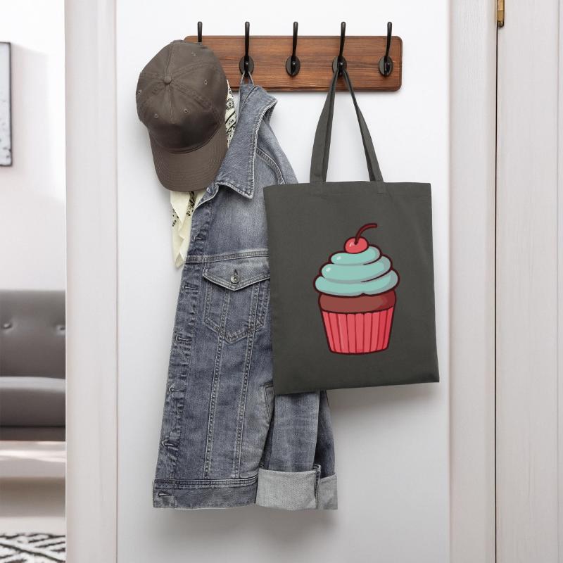 Whimsical Cherry Cupcake Design