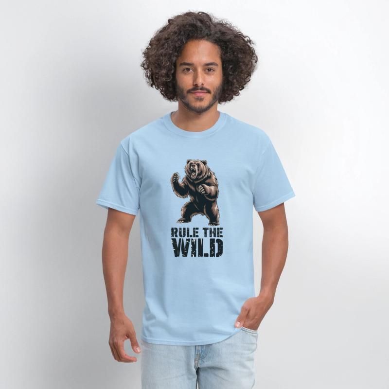 Wild Dominance: Roaring Grizzly Power