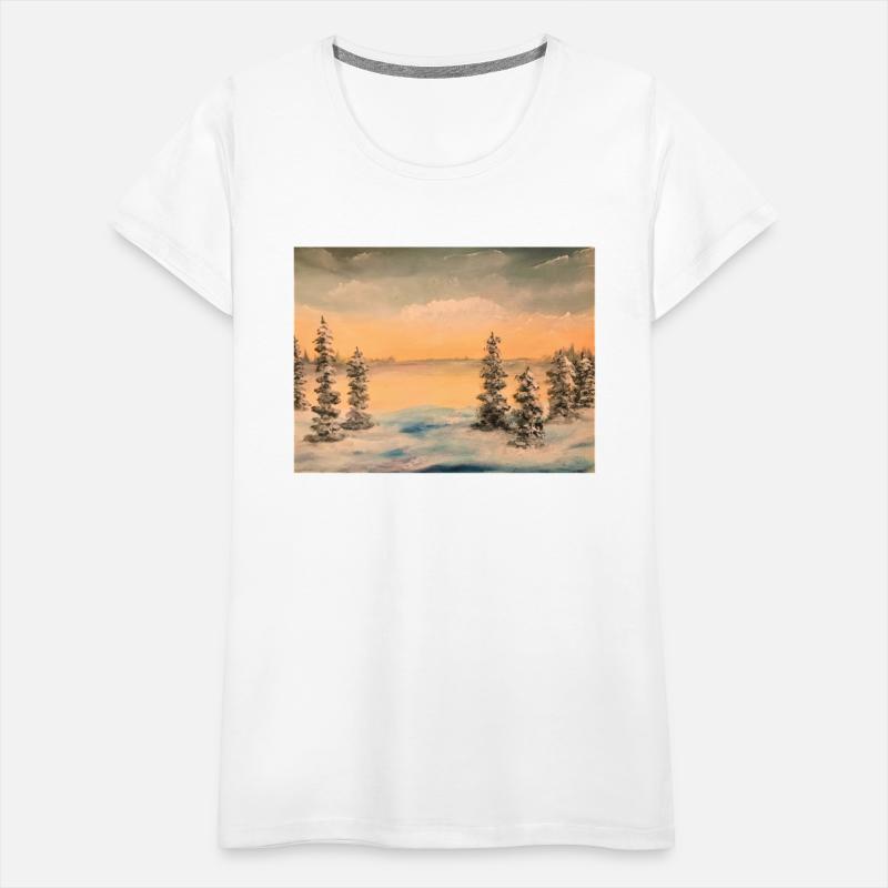 Winter Fir Tree's Landscape