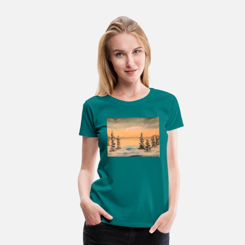 Winter Fir Tree's Landscape