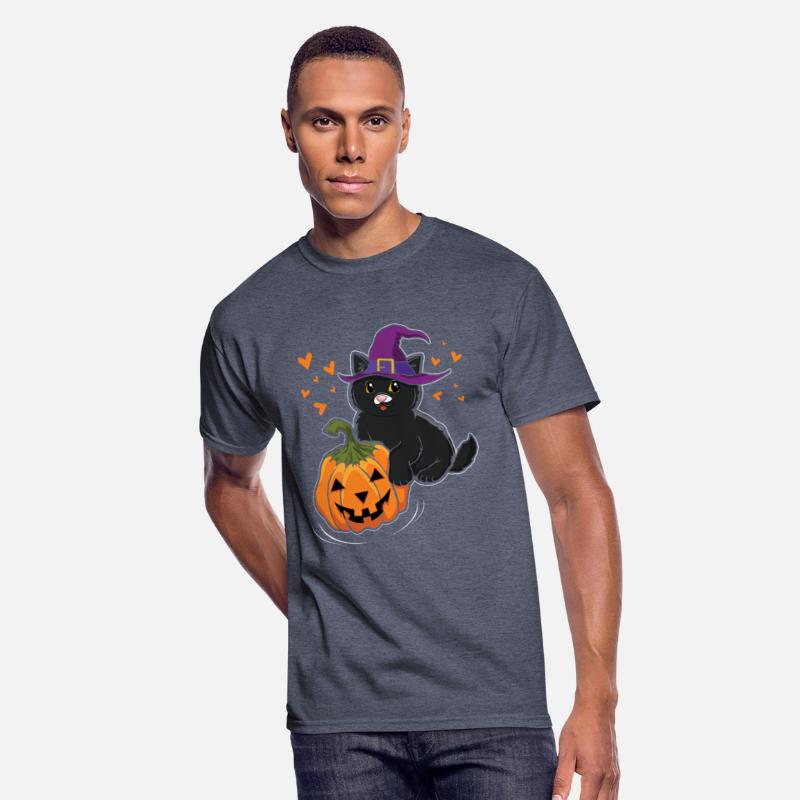 Witch Cat In Pumpkin Cool Creepy Halloween