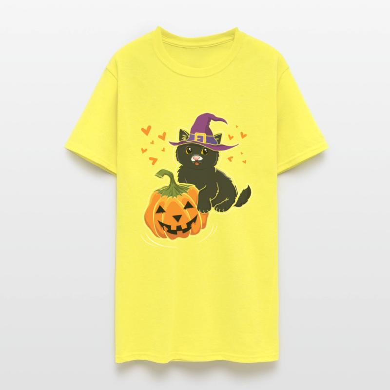 Witch Cat In Pumpkin Cool Creepy Halloween