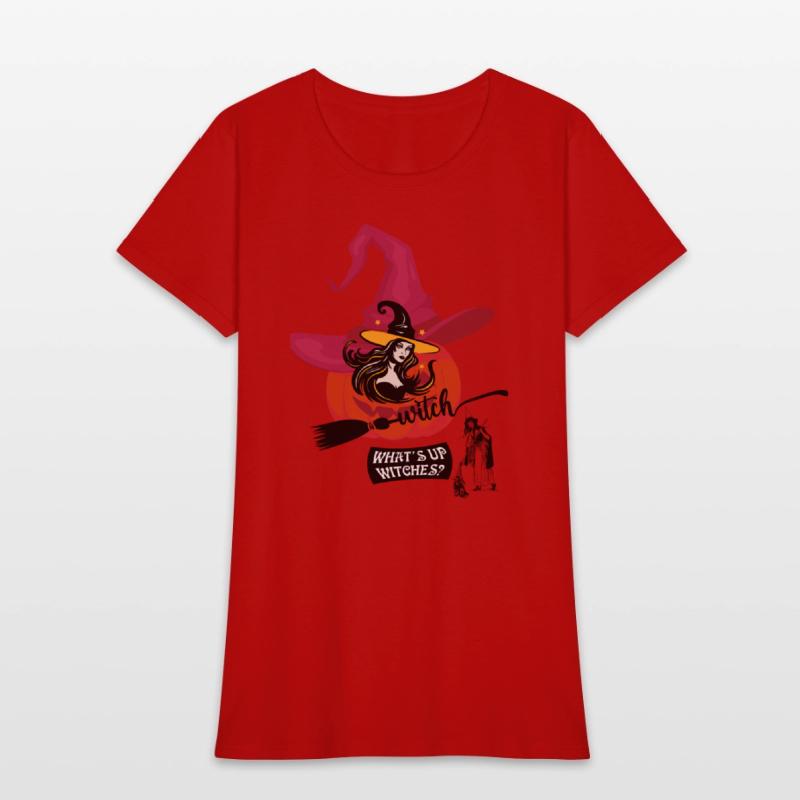 WITCH T-shirt design (halloween)