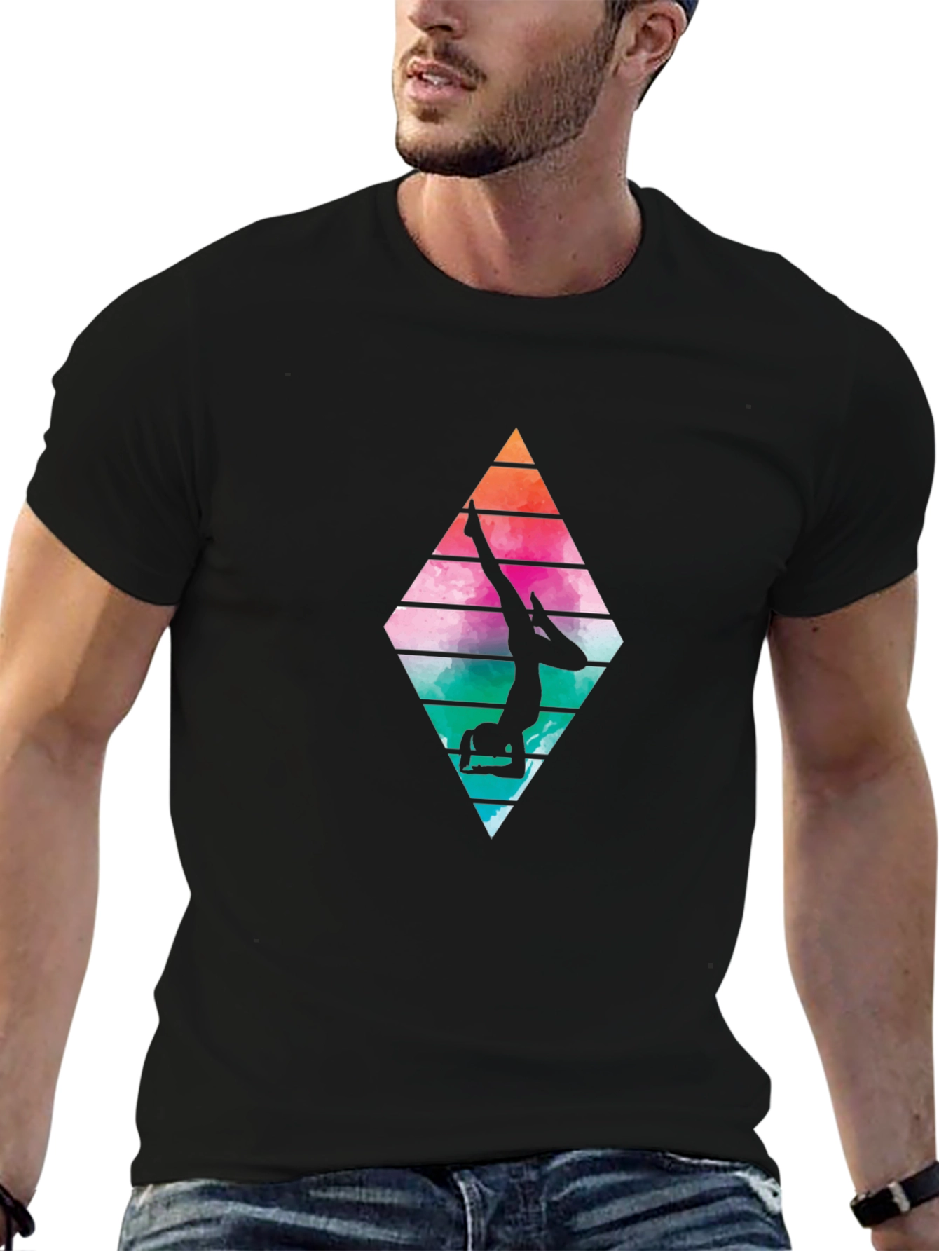 Gymnast Diamond Graphic Tee