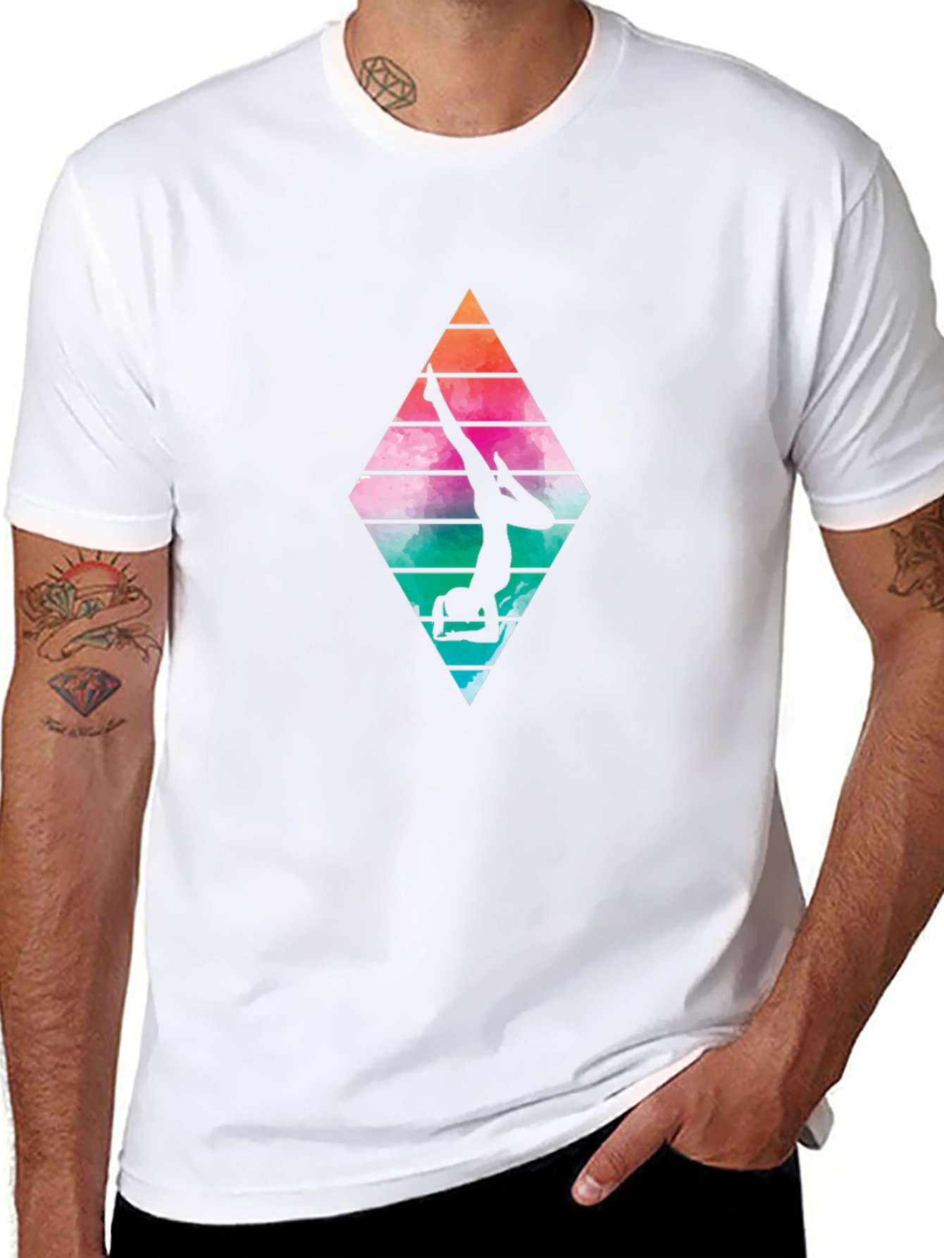 Gymnast Diamond Graphic Tee