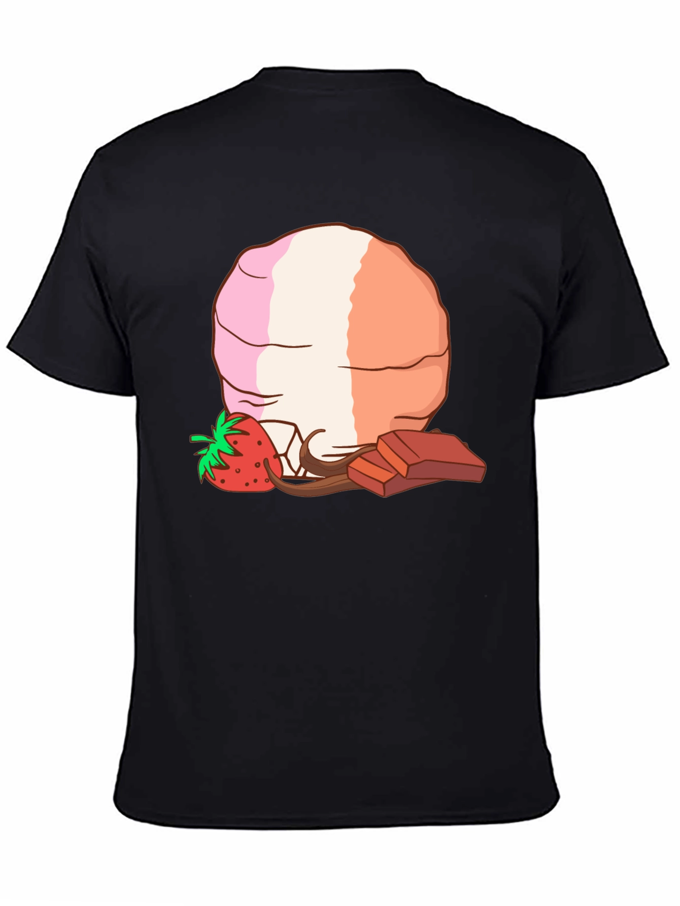 Strawberry Chocolate Dessert T-Shirt