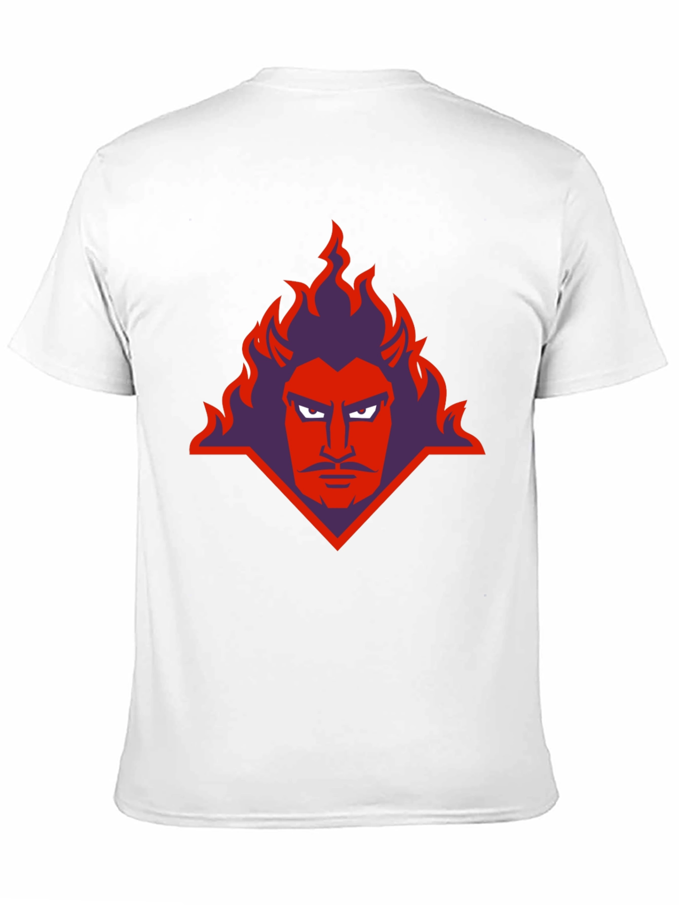 Devil Graphic Print Black T-Shirt