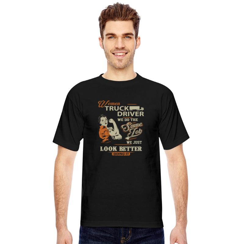 Women truck driver - We just look better doing i