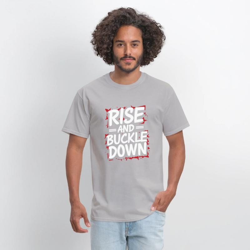 work Motivational Graphic rise and buckle down