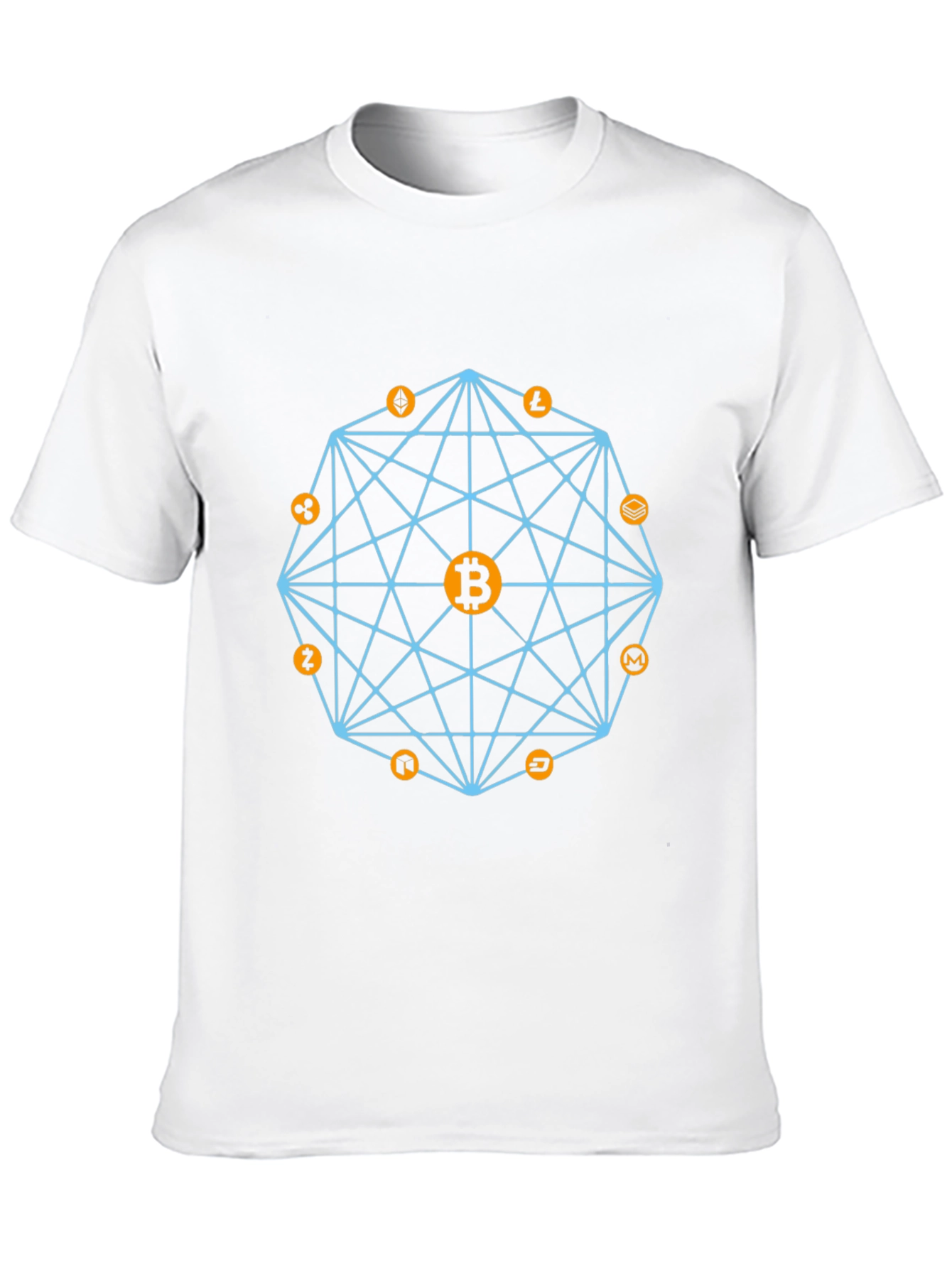 Crypto Bitcoin Graphic Tee - Black