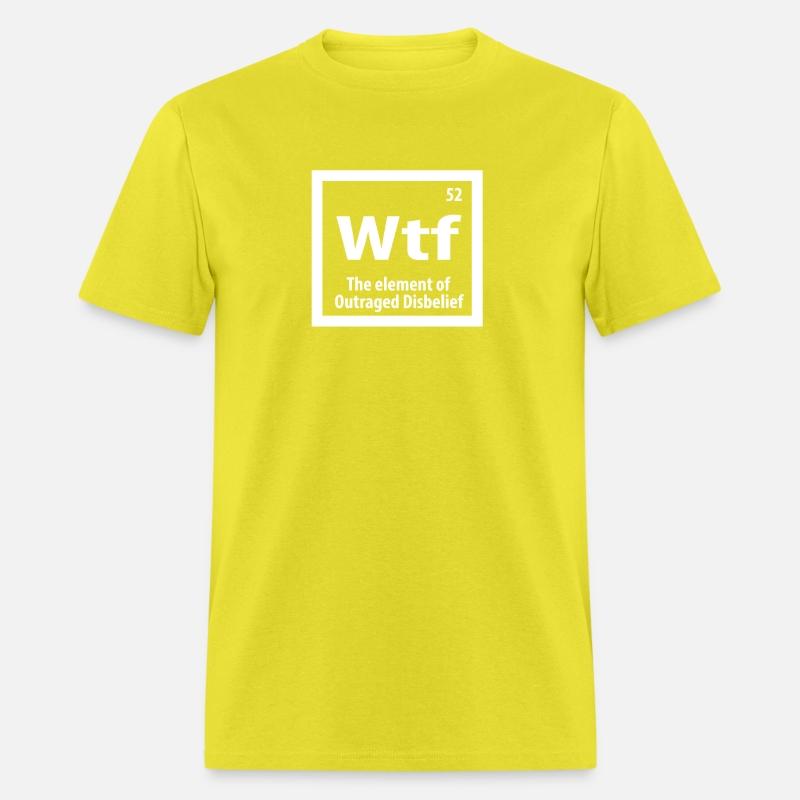 WTF Humor element periodic table fun gift