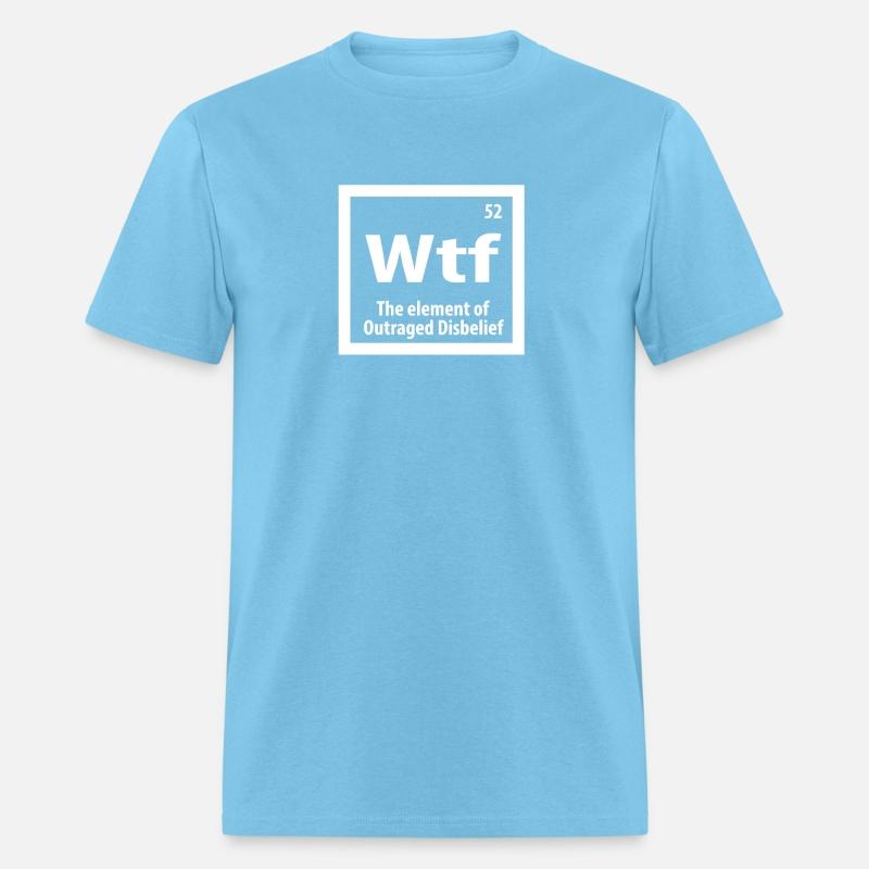 WTF Humor element periodic table fun gift