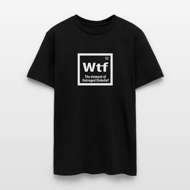 WTF Humor element periodic table fun gift