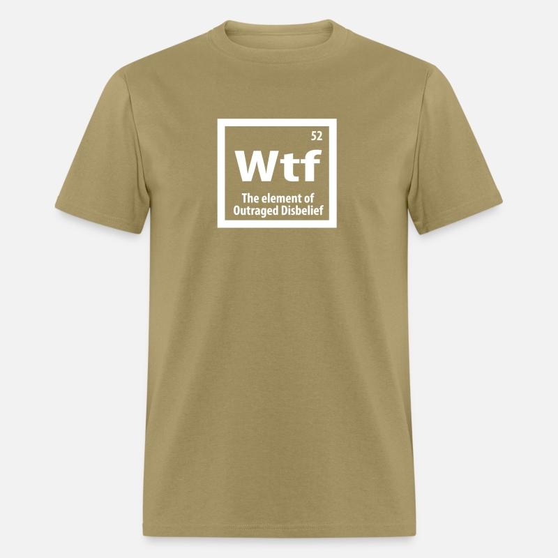 WTF Humor element periodic table fun gift