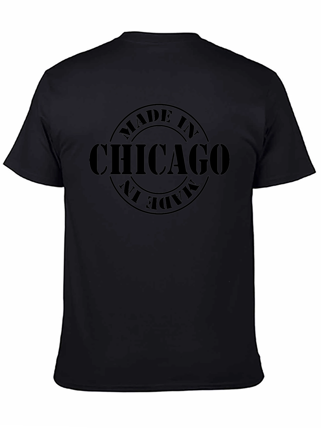 Made in Chicago T-Shirt Black
