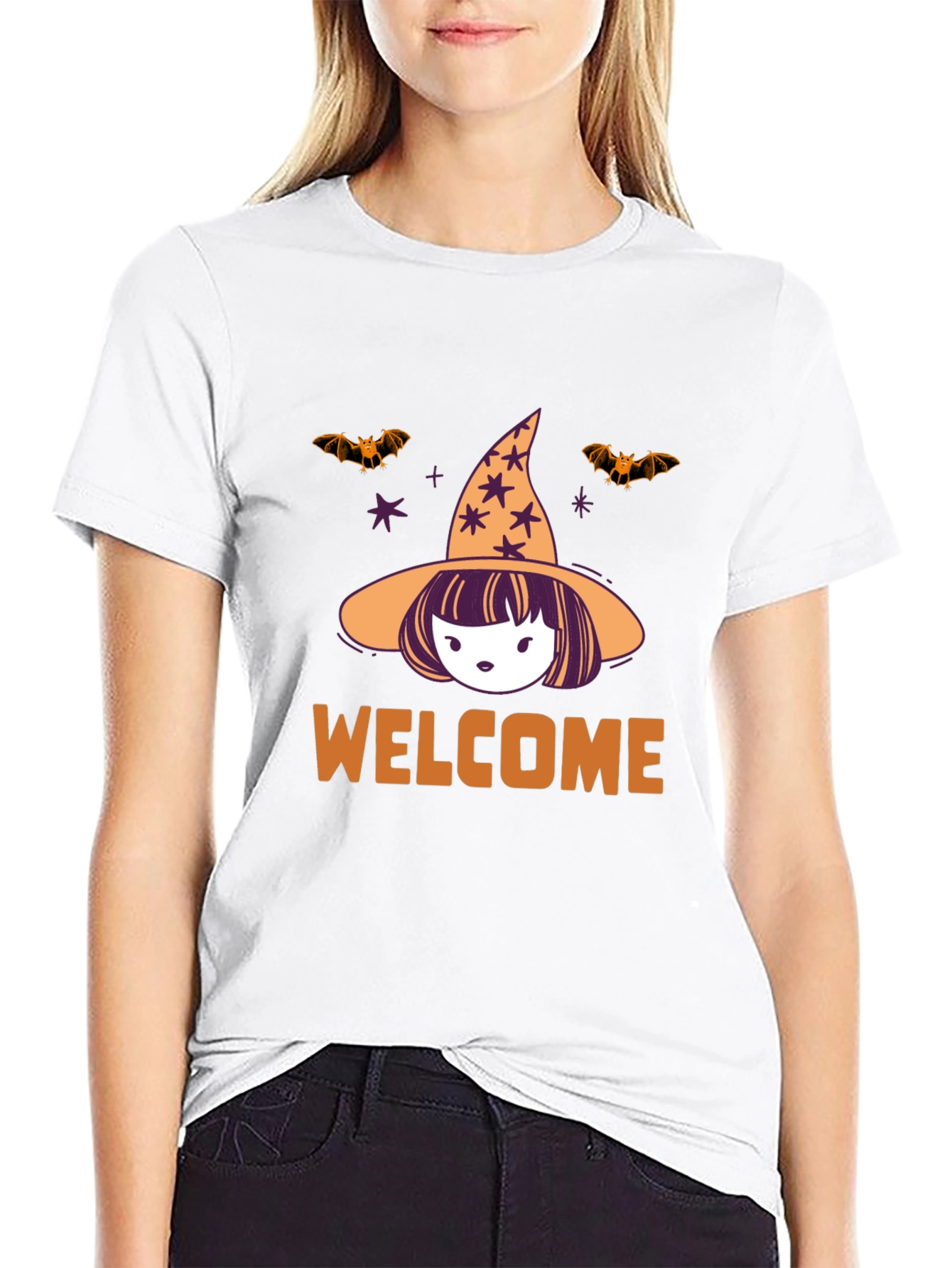 Halloween Witch Welcome T-Shirt