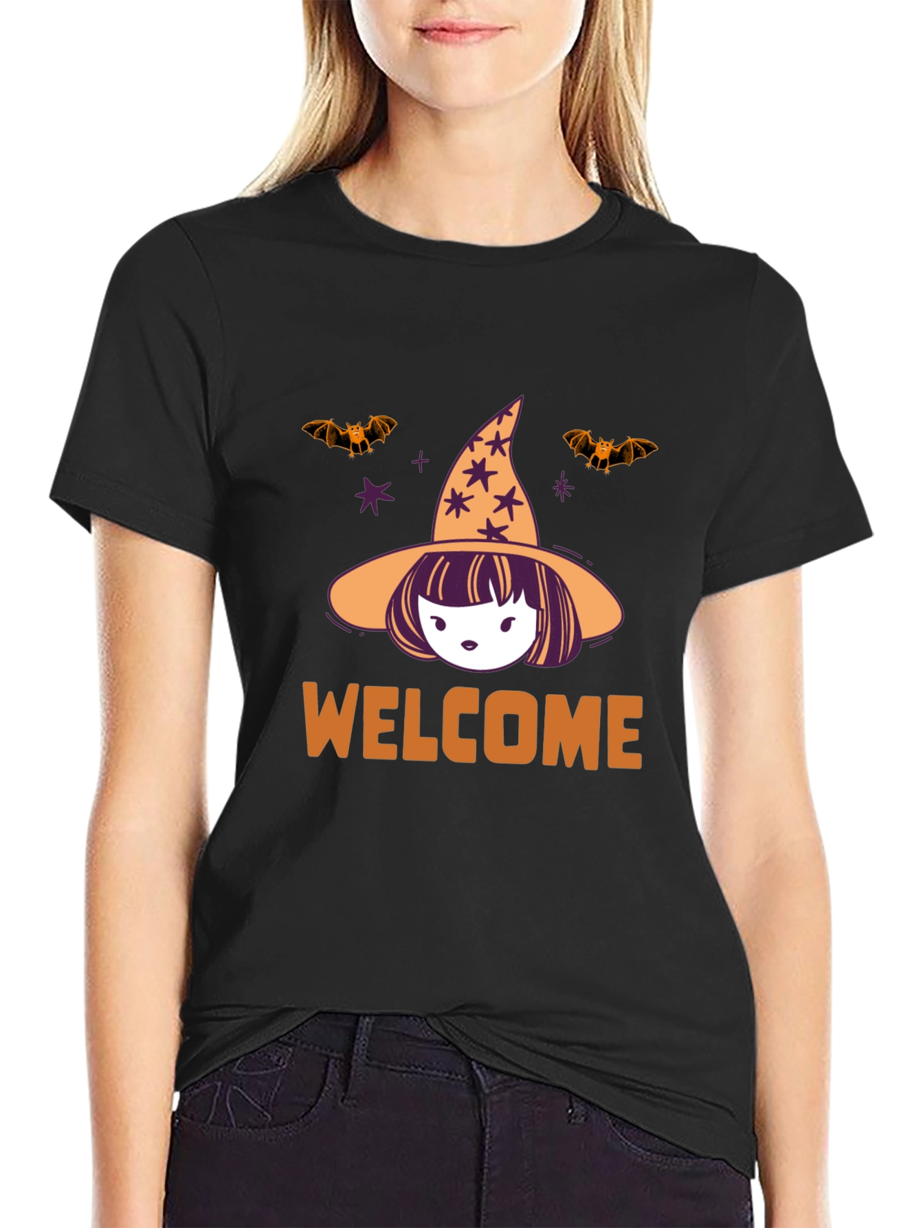 Halloween Witch Welcome T-Shirt