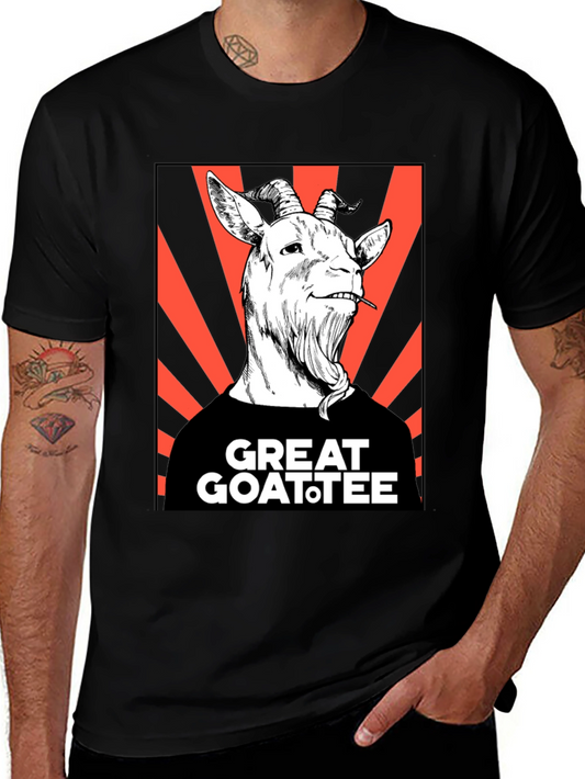 Great Goatee T-Shirt - Humorous Goat Graphic Tee