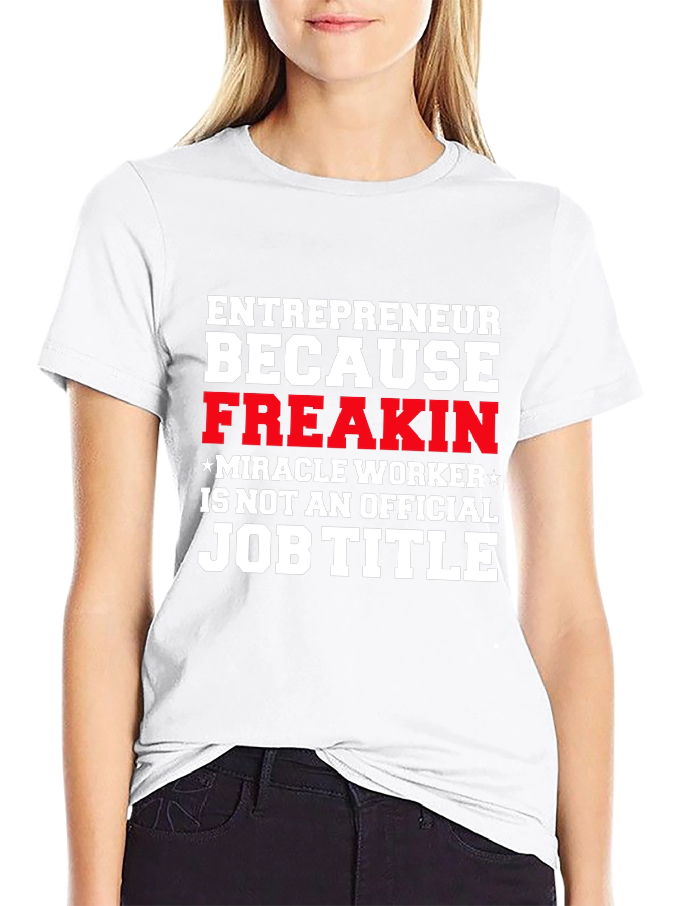 Entrepreneur Funny Job Title T-Shirt