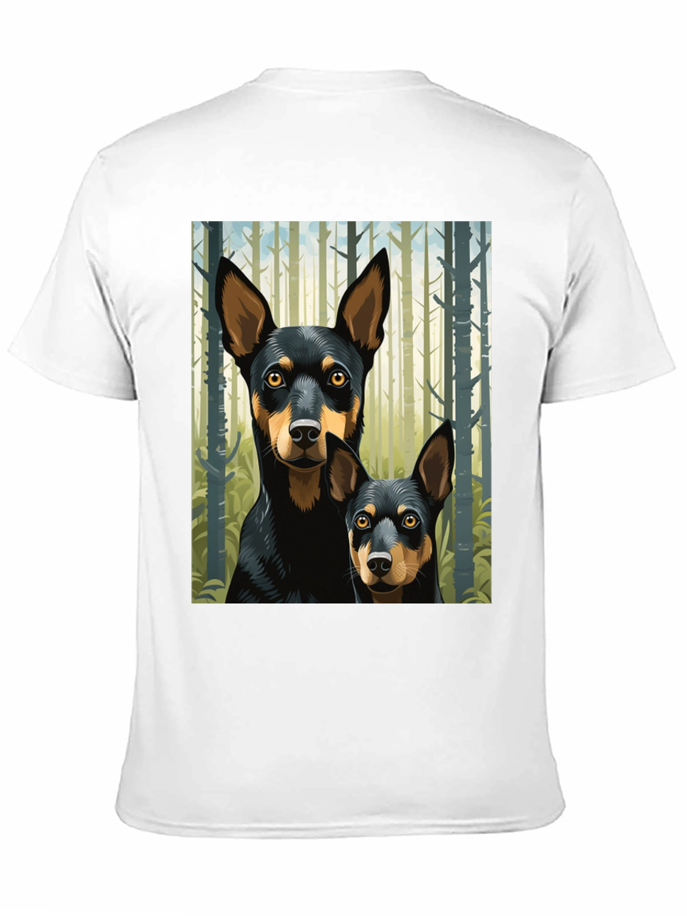 Dog Lovers Forest Pup Graphic Tee