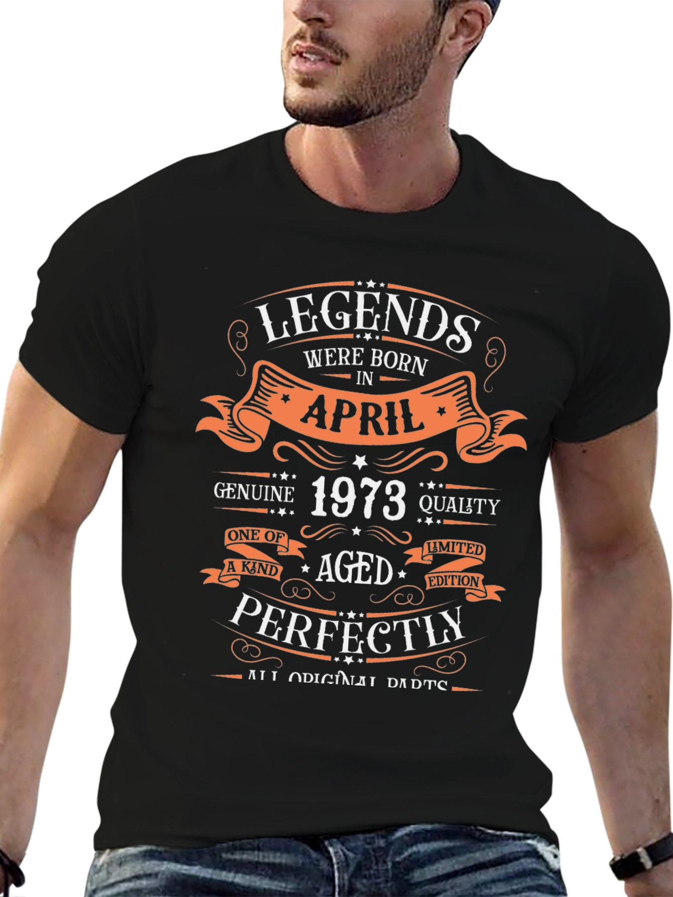 Legends Born in April 1973 T-Shirt