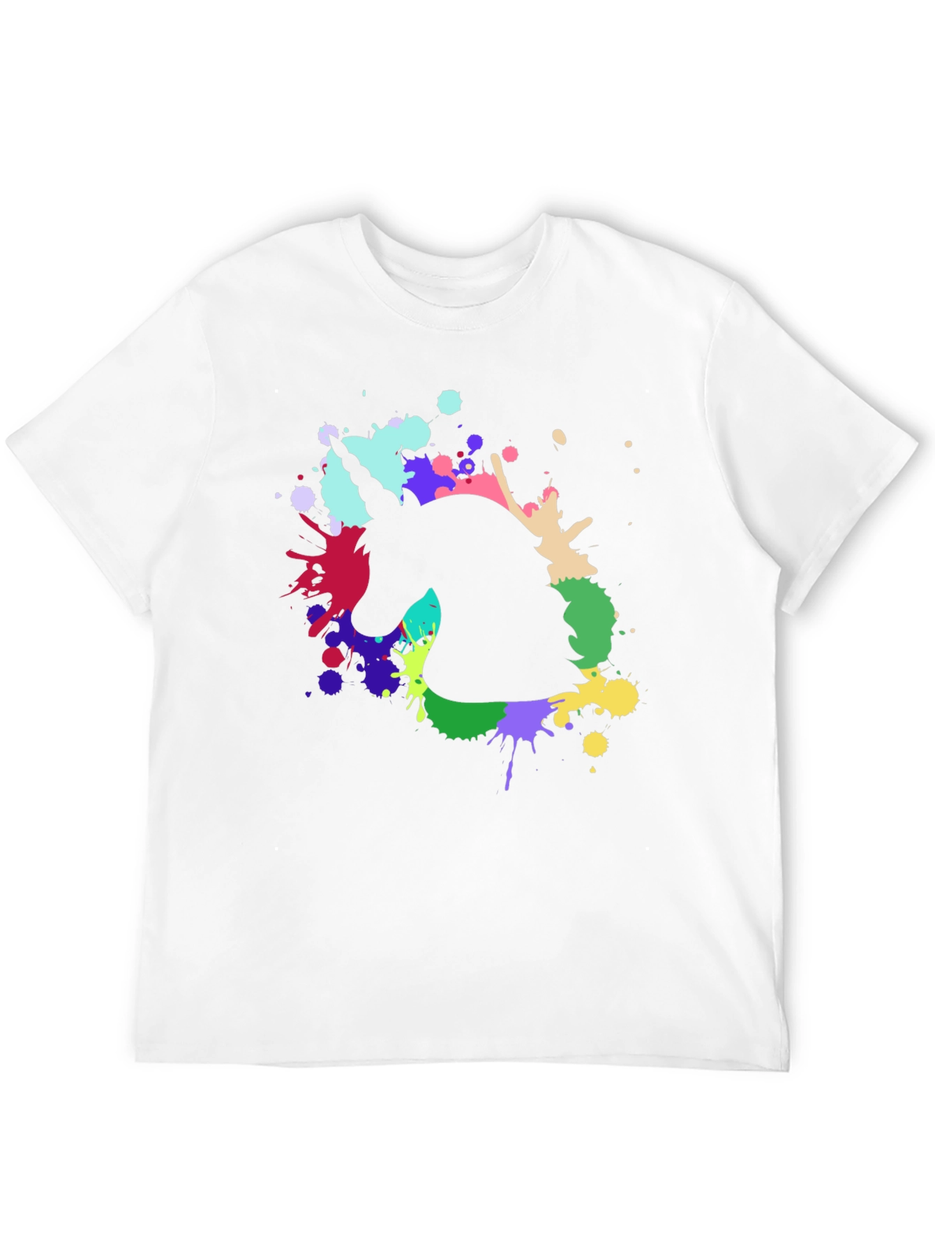 Unicorn Splash T-Shirt - Black