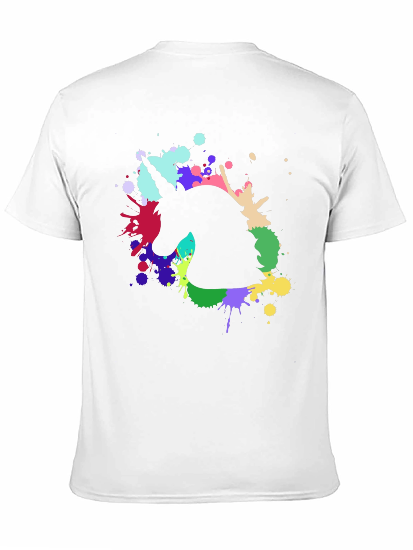Unicorn Splash T-Shirt - Black