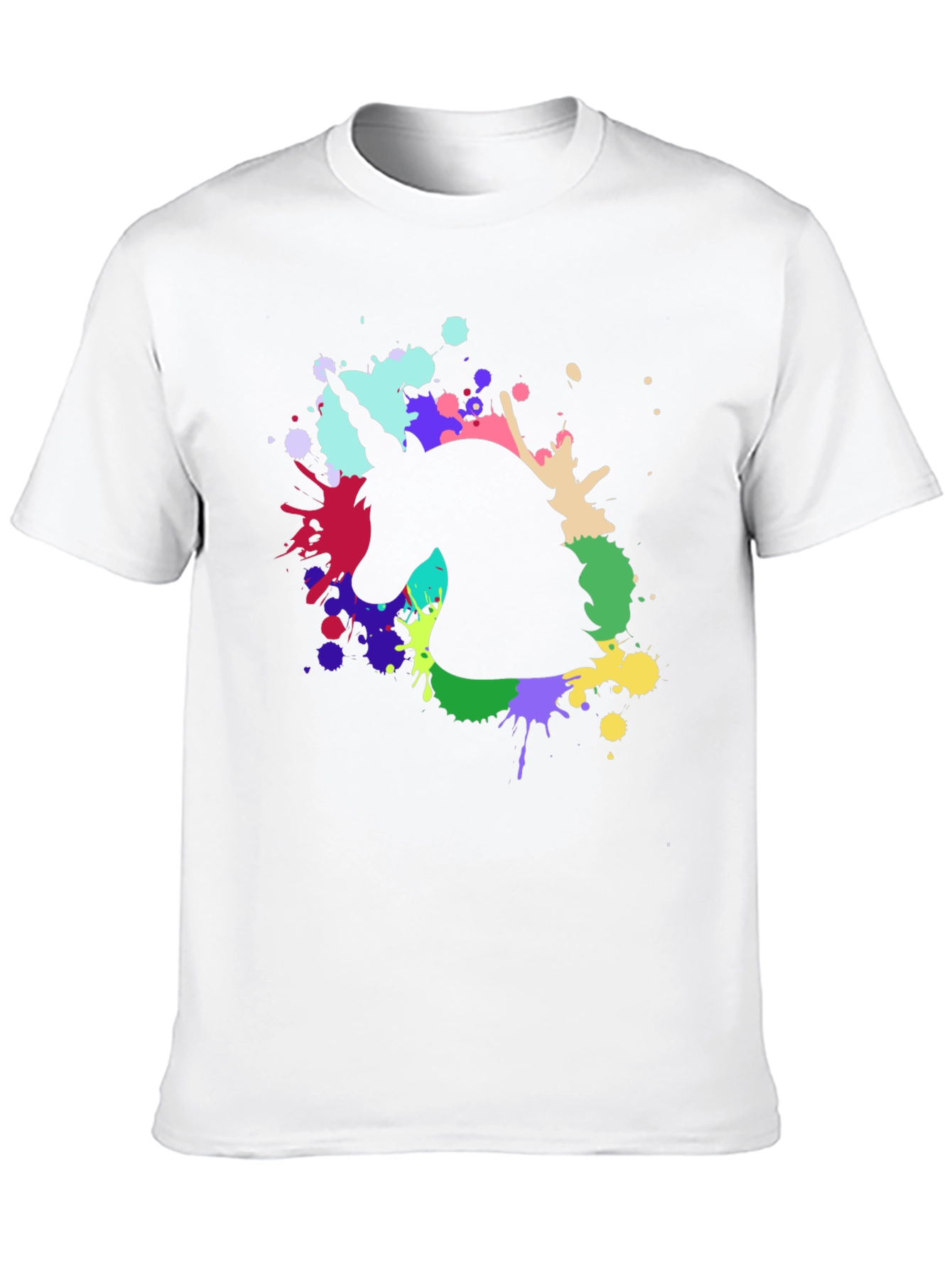 Unicorn Splash T-Shirt - Black