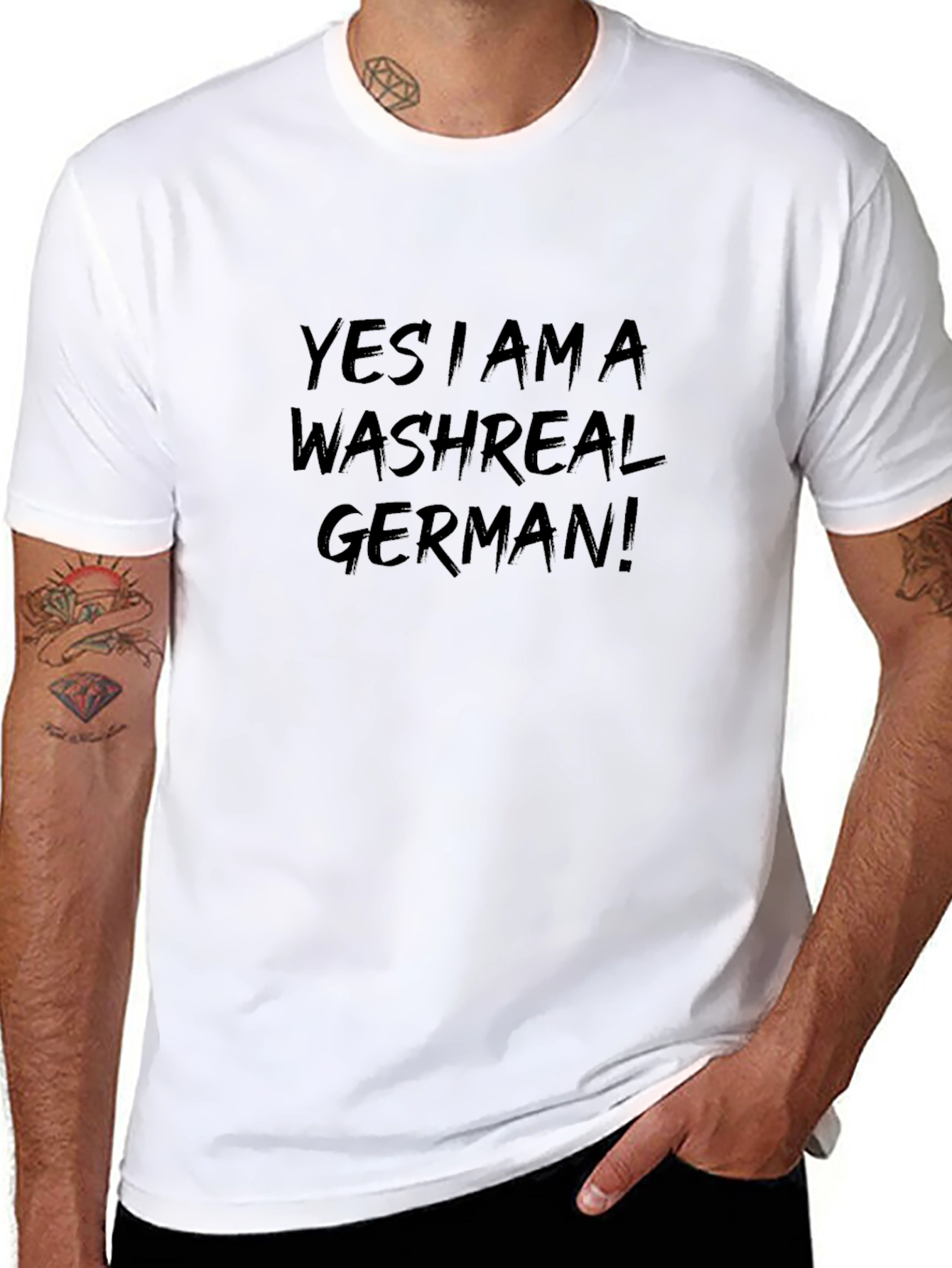 Yes I Am A Washreal German! T-Shirt