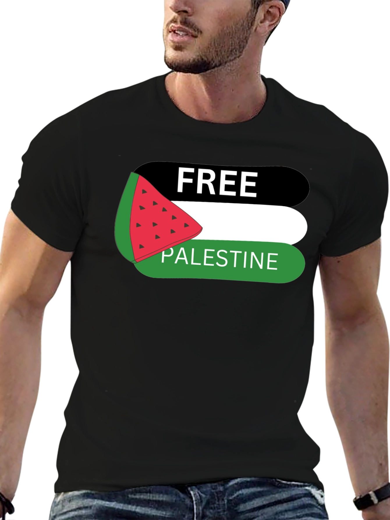 Free Palestine Watermelon T-Shirt