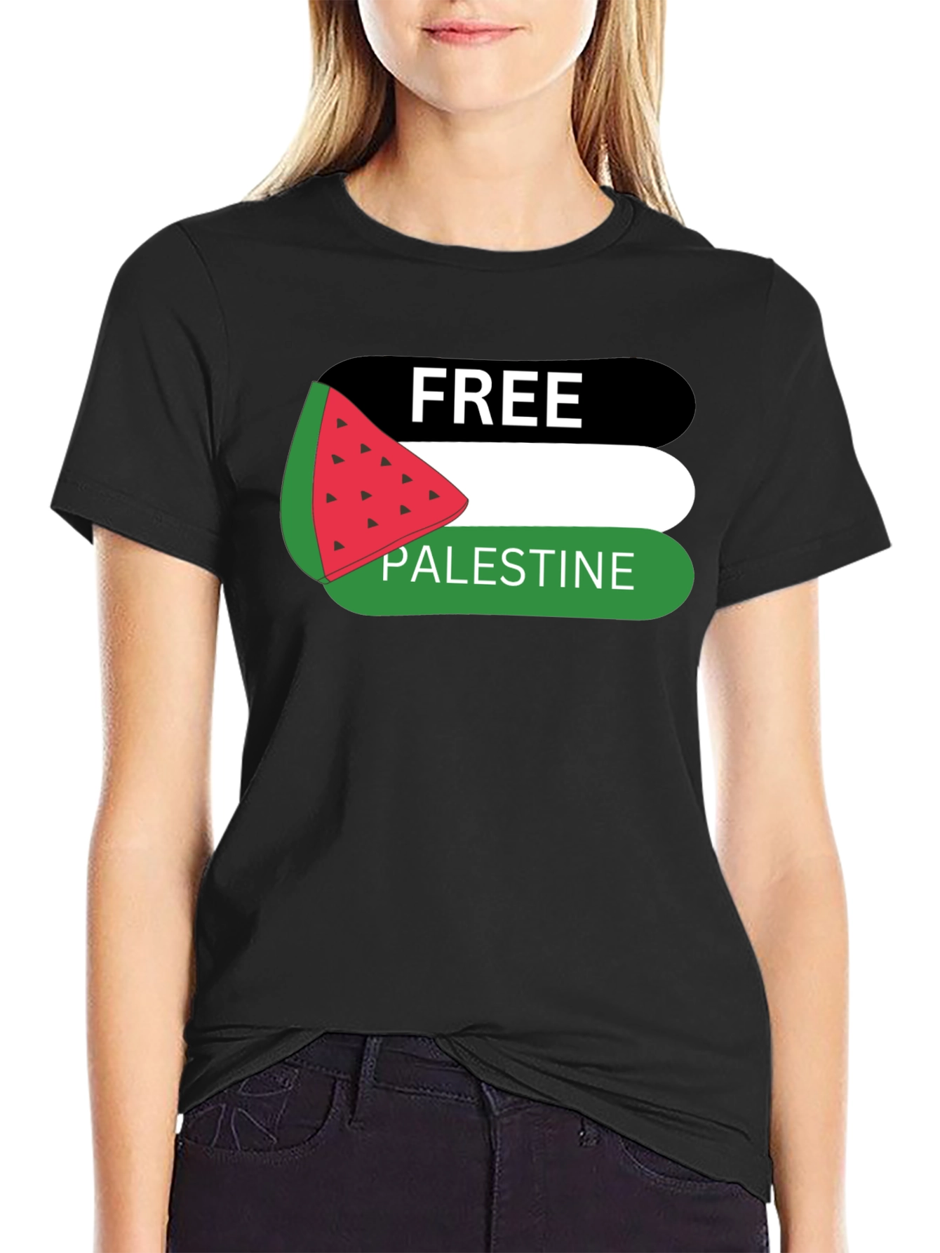 Free Palestine Watermelon T-Shirt