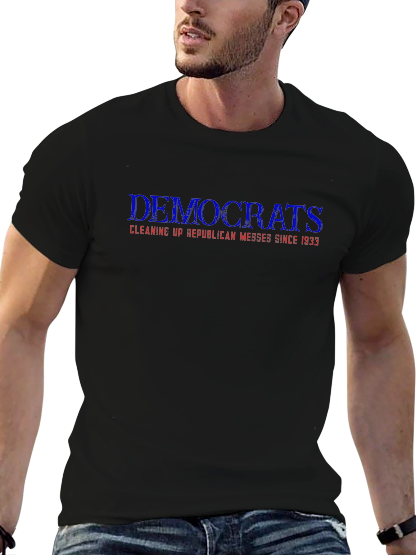 Democrats Cleaning Up Messes Graphic Tee