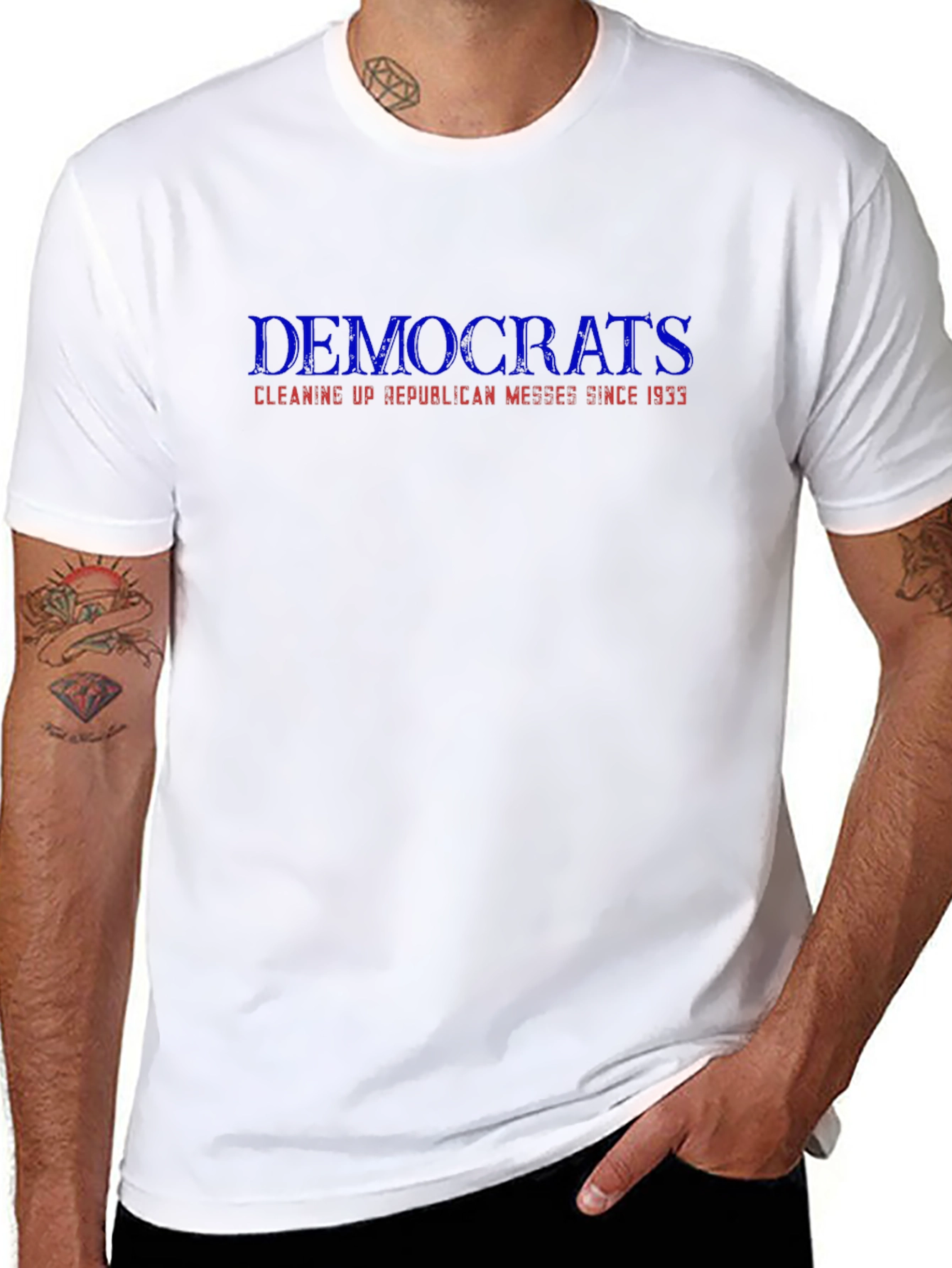 Democrats Cleaning Up Messes Graphic Tee