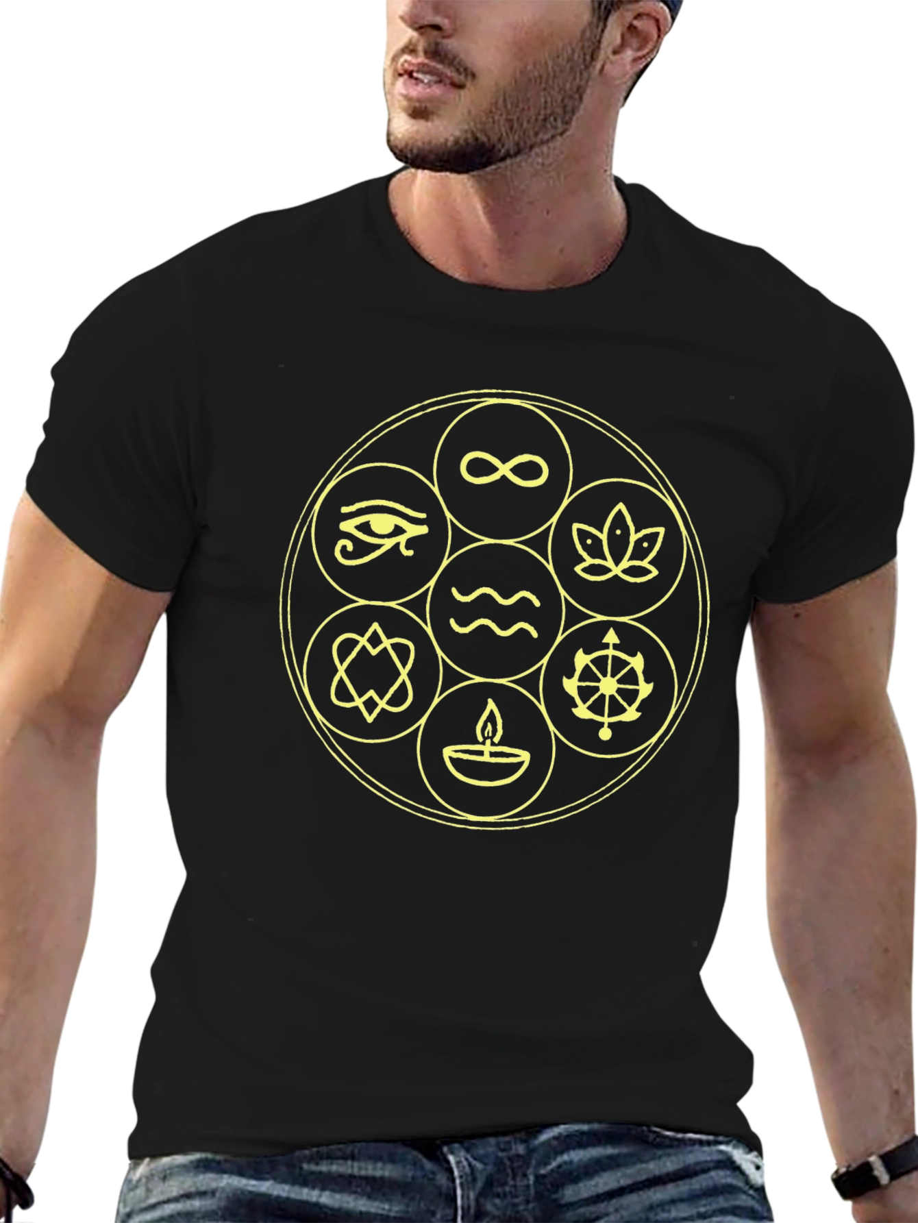 Mystic Symbol Black T-Shirt