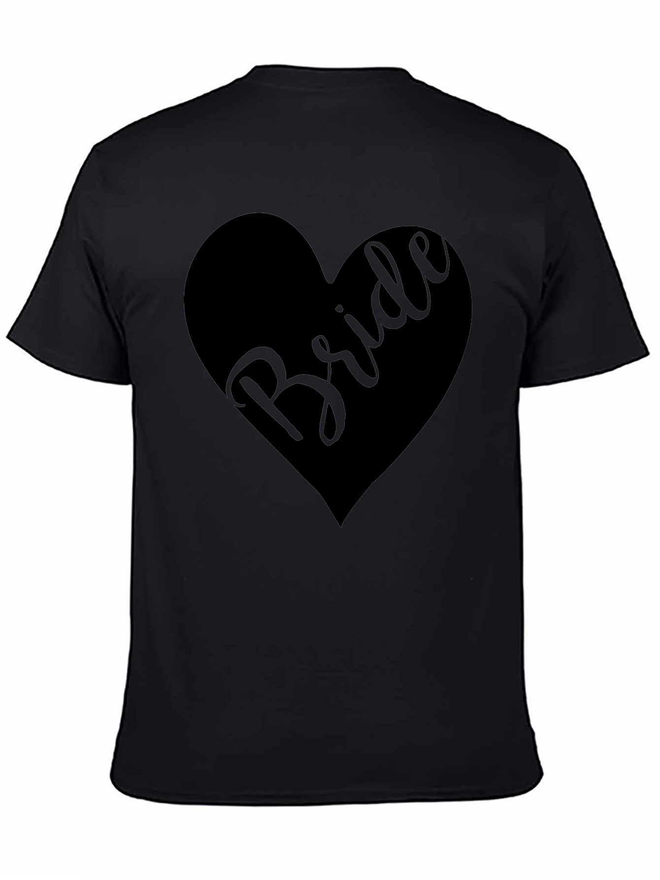 Bride Heart Graphic Tee - Wedding Party Shirt