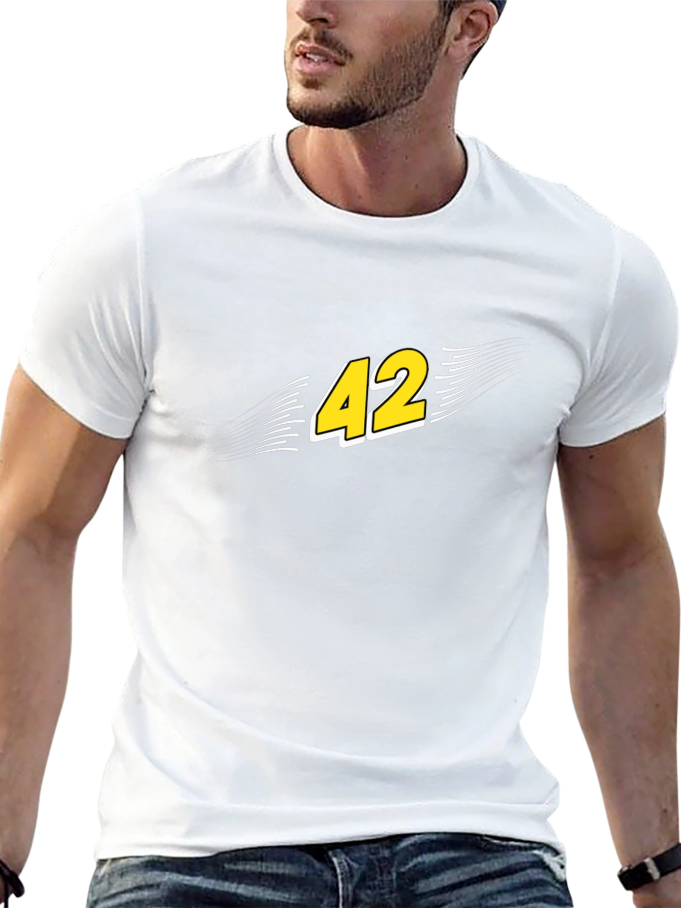 Number 42 Graphic T-Shirt - Classic Design