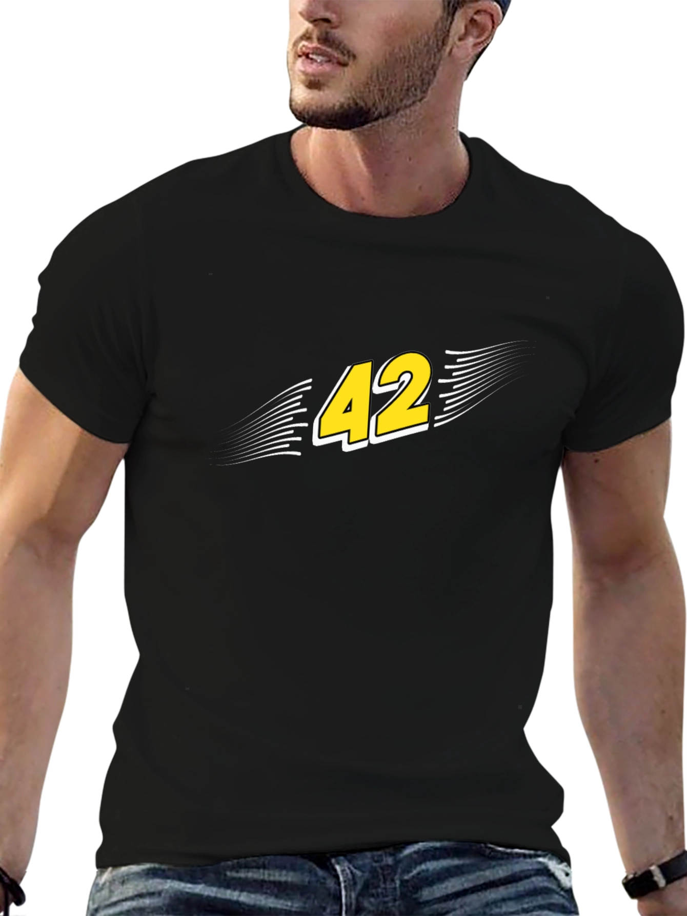 Number 42 Graphic T-Shirt - Classic Design