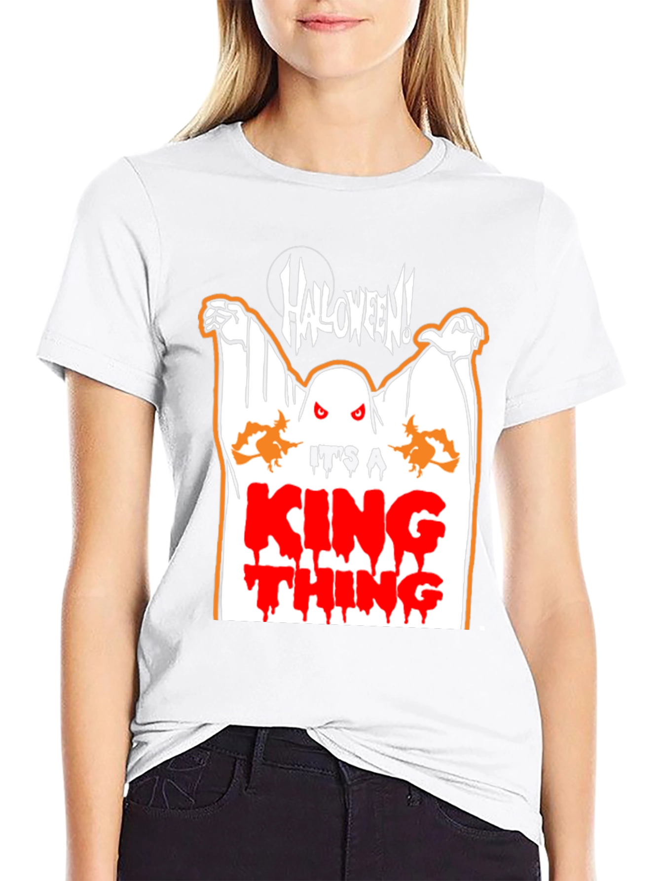 Halloween Ghost T-Shirt - Its a King Thing
