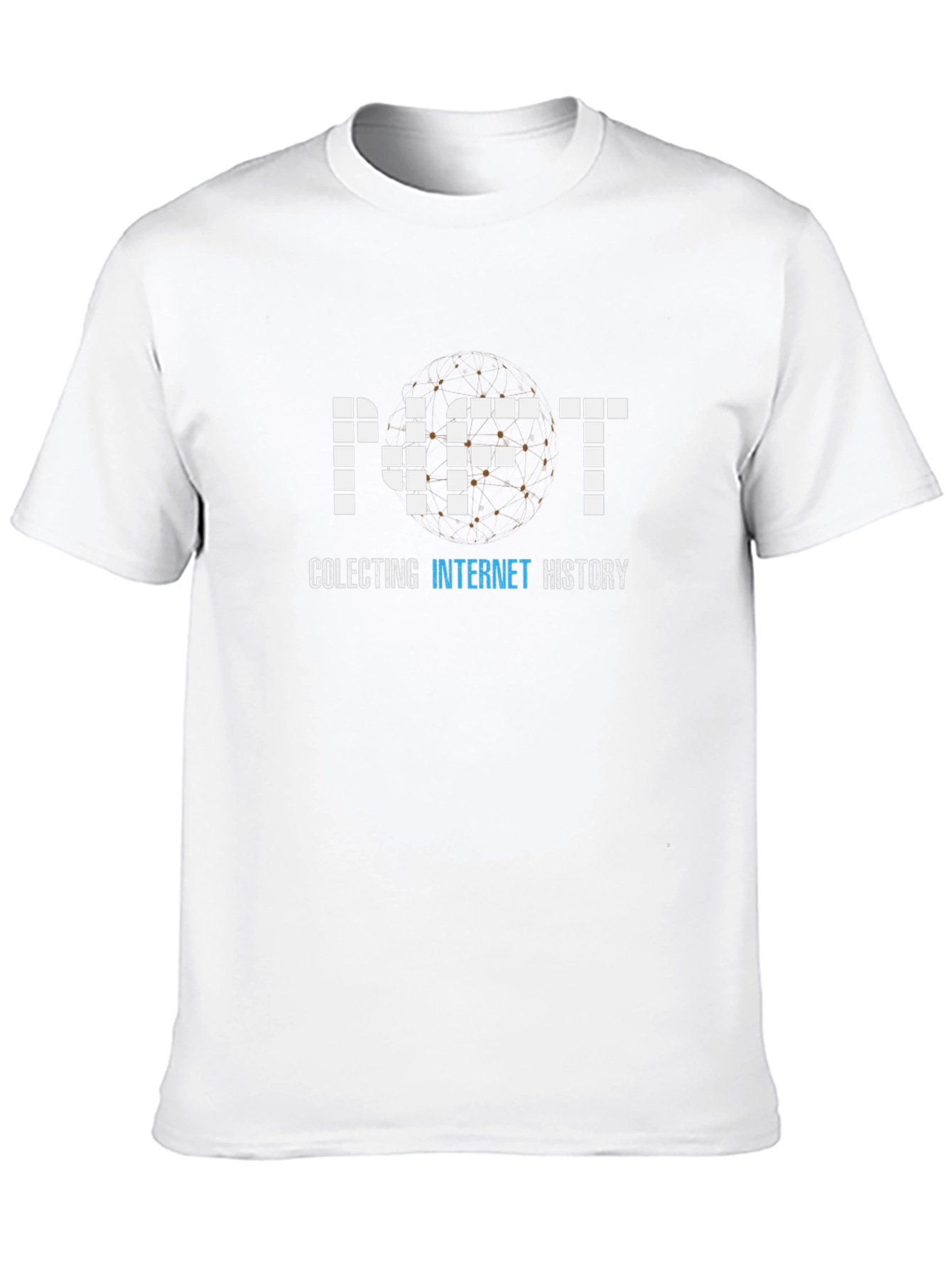 NFT Collecting Internet History Black T-Shirt