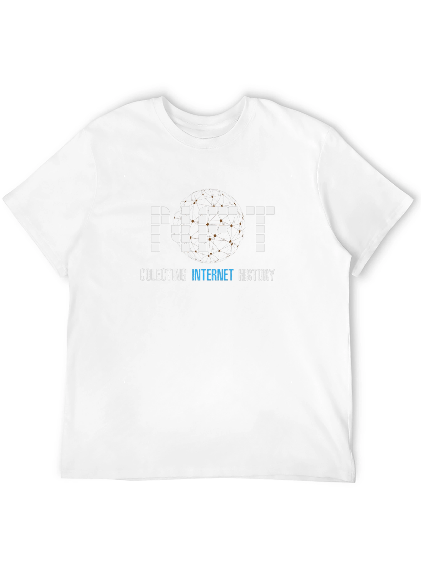 NFT Collecting Internet History Black T-Shirt