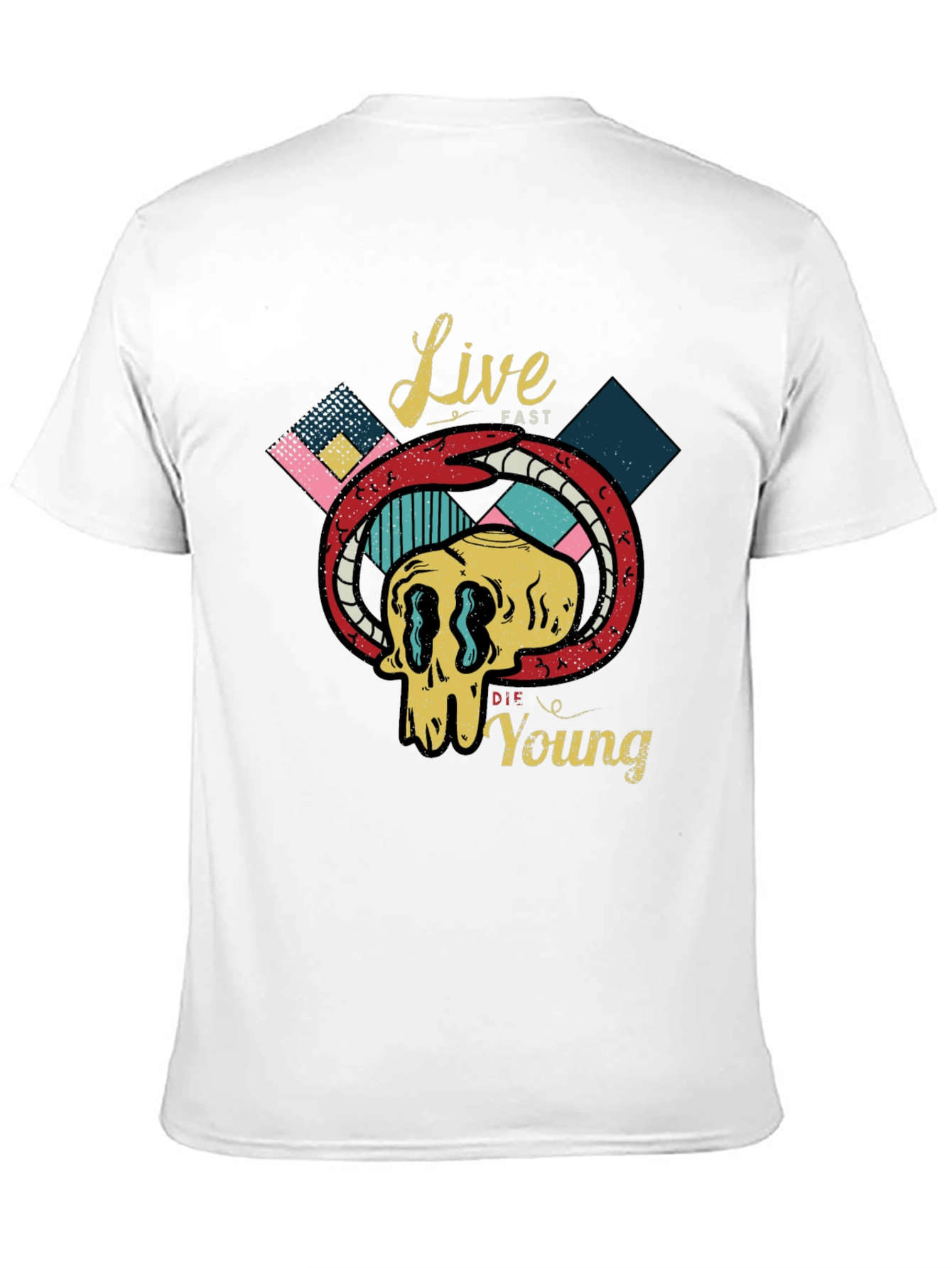 Live Fast Die Young Graphic Tee
