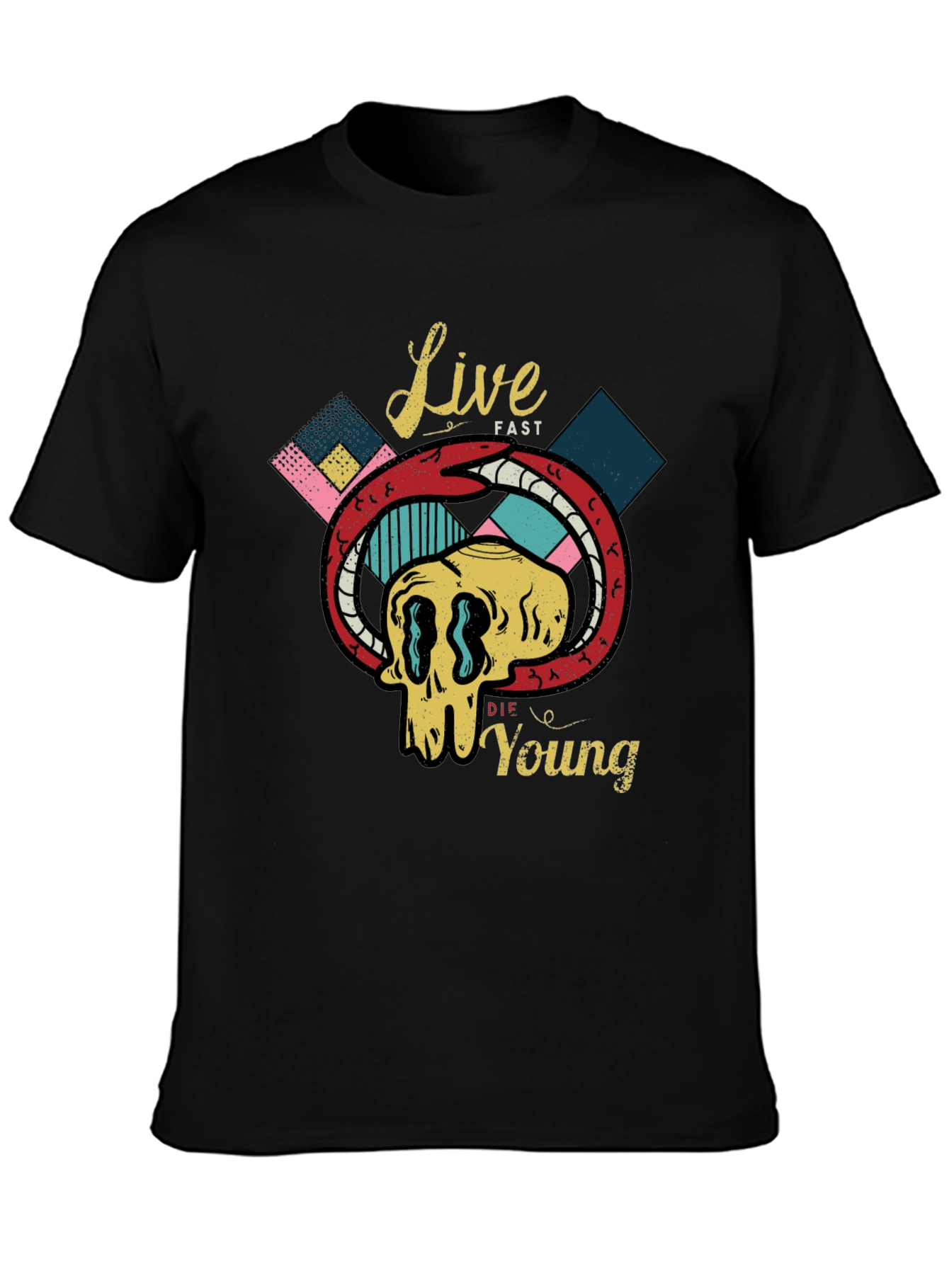 Live Fast Die Young Graphic Tee