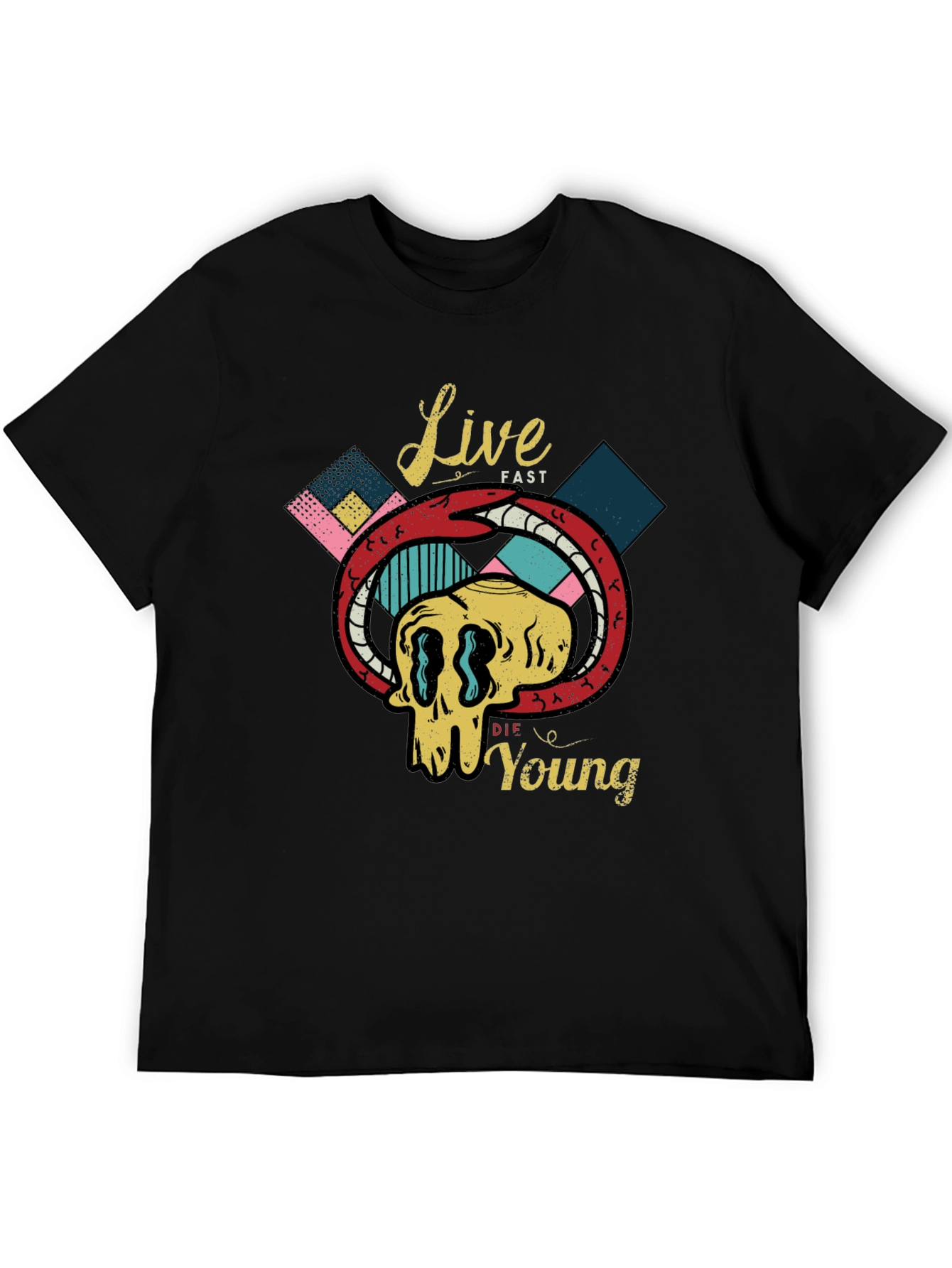 Live Fast Die Young Graphic Tee