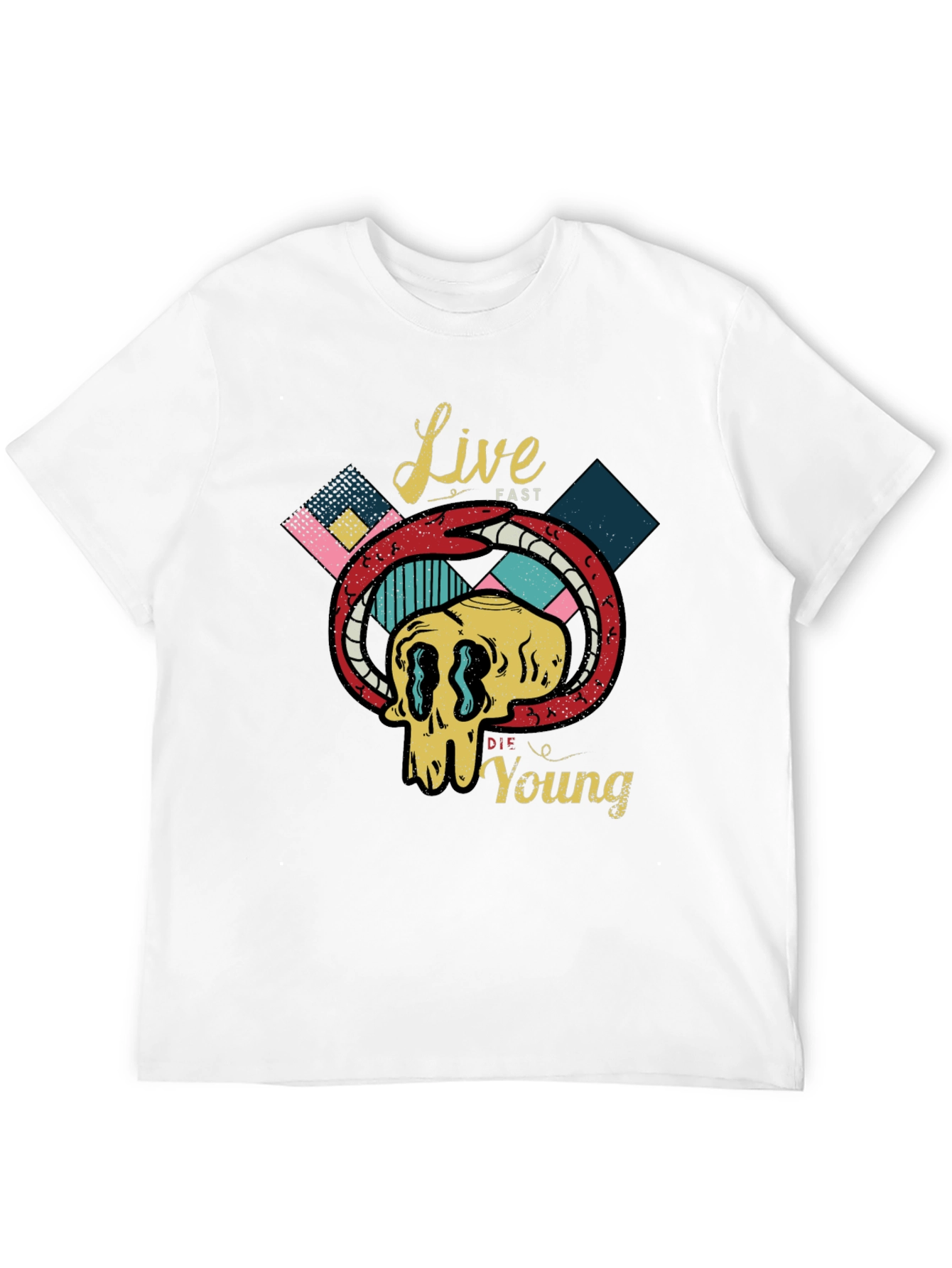 Live Fast Die Young Graphic Tee