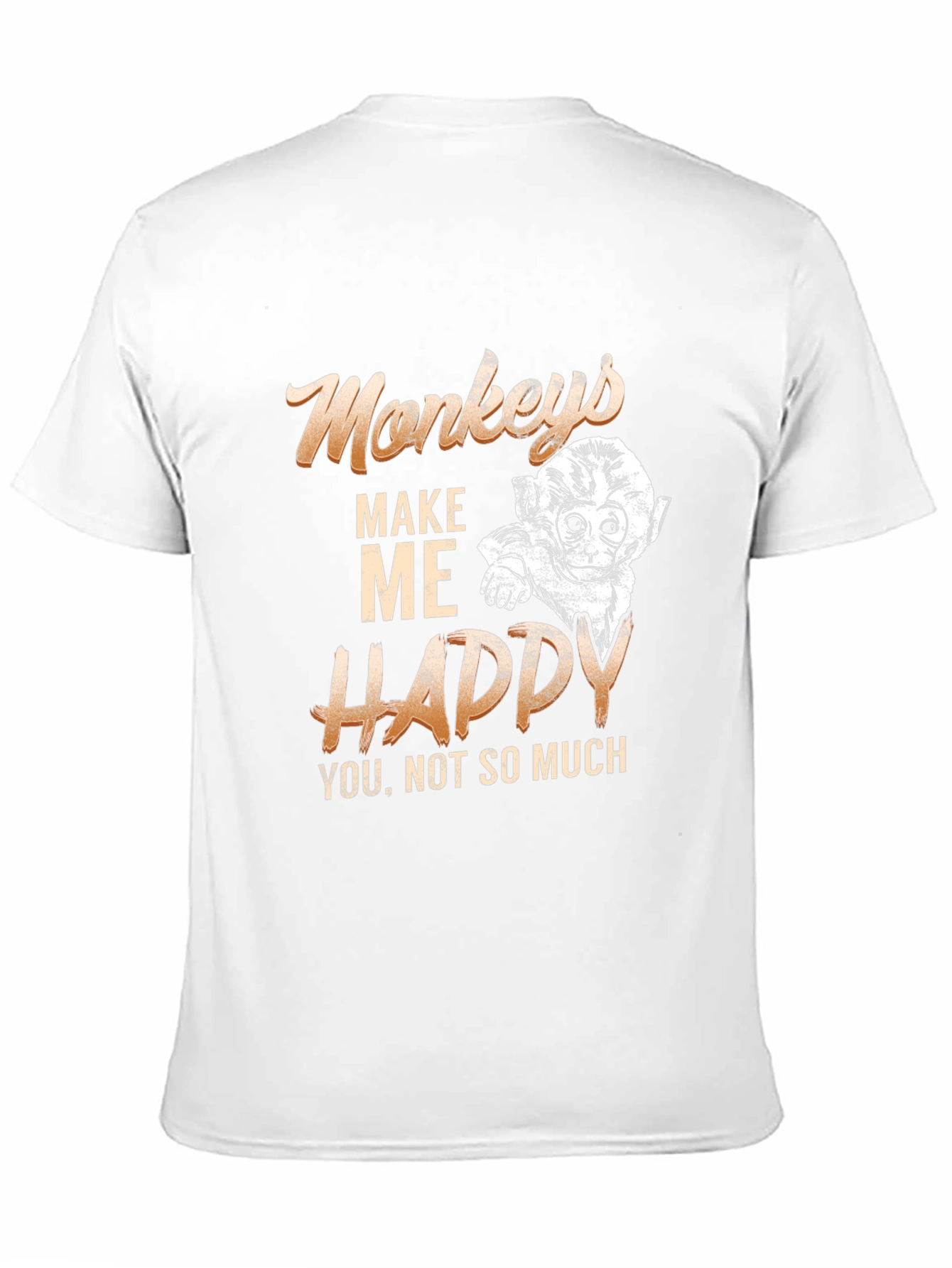 Monkeys Make Me Happy Graphic Tee