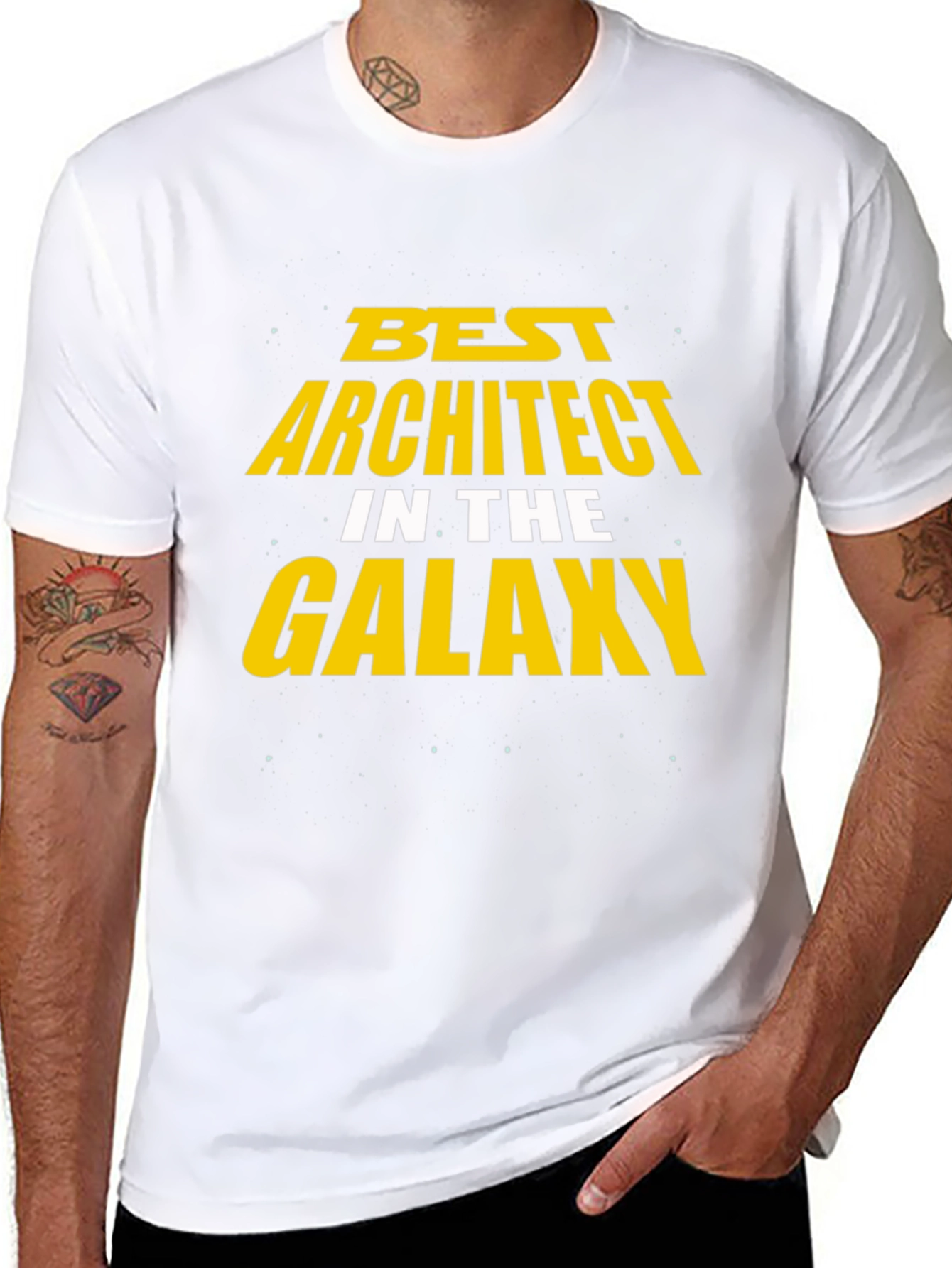 Best Architect in the Galaxy Graphic Tee