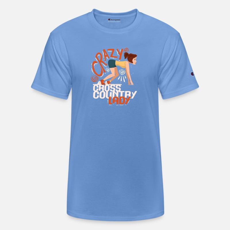 XC Running Crazy Cross Country Lady