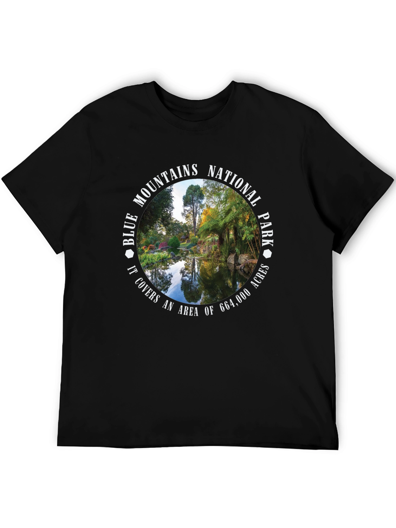 Blue Mountains National Park Graphic T-Shirt