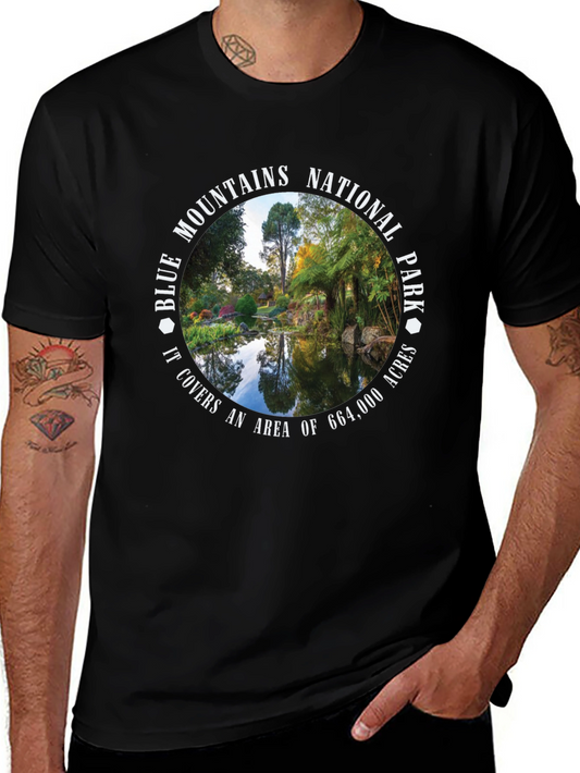 Blue Mountains National Park Graphic T-Shirt